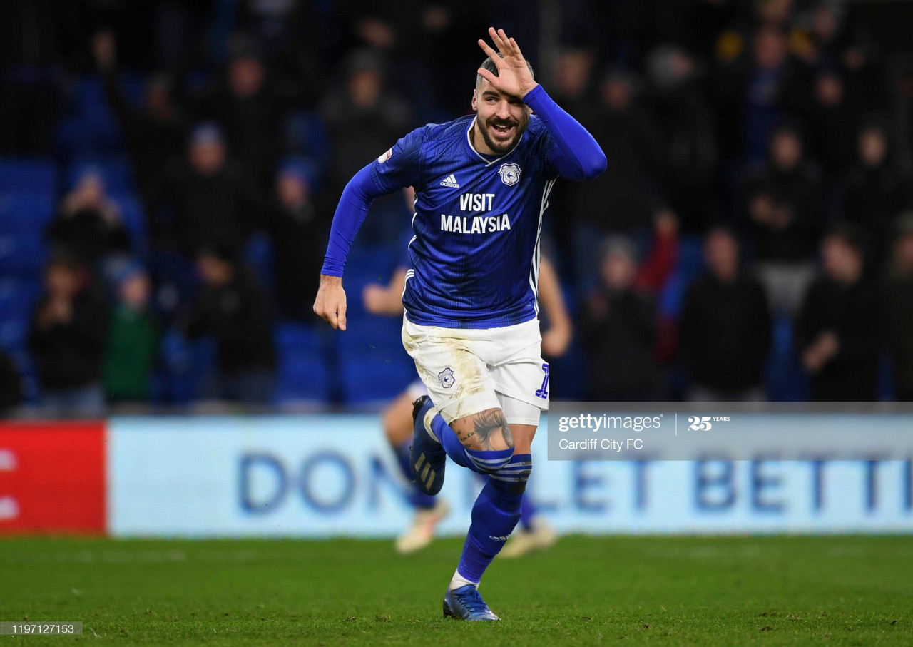 Callum Paterson completes transfer from Cardiff City to Sheffield Wednesday