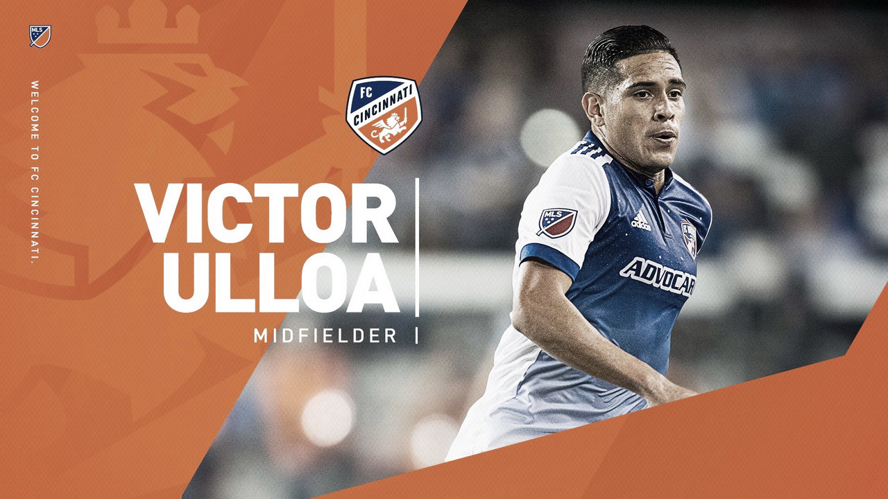 Ulloa se incorpora a FC Cincinnati Ulloa se incorpora a FC Cincinnati