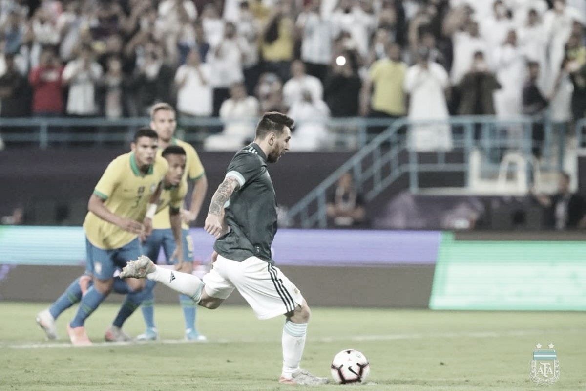 Brasil 0-1 Argentina: la albiceleste ganó en Riad 
