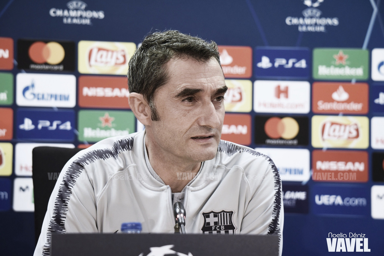 Ernesto Valverde: "No era fácil y también hay momentos en que debes saber defenderte"