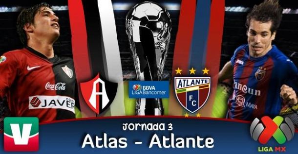 Resultado Atlas - Atlante en Liga MX (0-1)