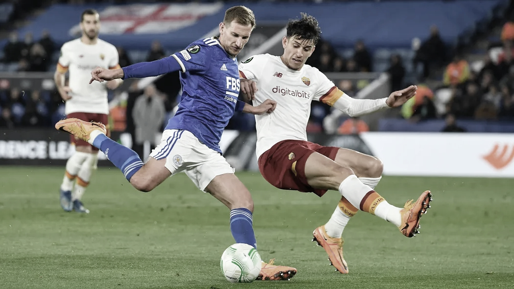 Leicester busca empate diante da Roma e deixa confronto aberto na Conference League