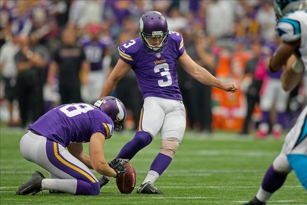 Minnesota Vikings, Kicker Blair Walsh Agree on Four-Year Extension