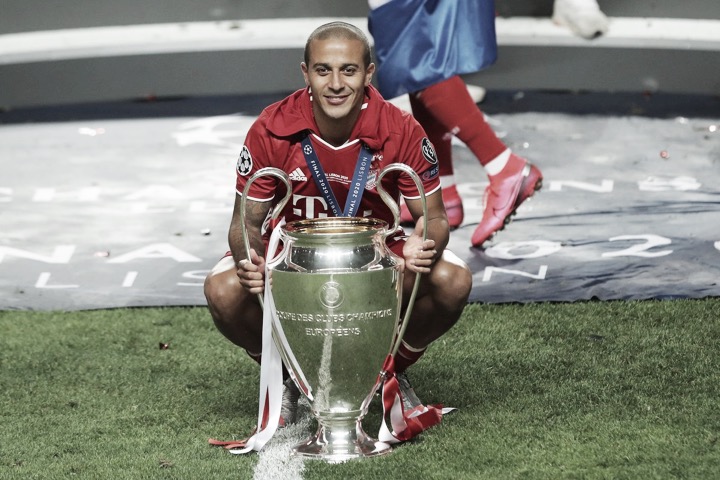 Thiago Alcántara, el timón del hexacampeón de Europa Thiago Alcántara, el timón del hexacampeón de Europa