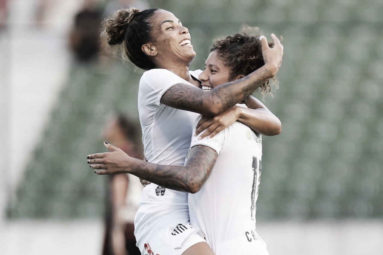 Santos atropela  Flamengo na estreia do Brasileirão Feminino