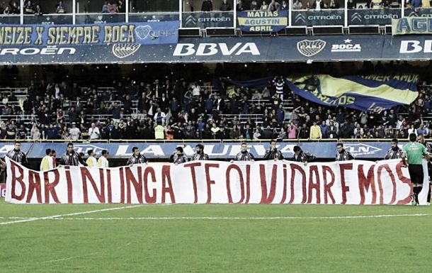 Los jugadores de Unión recordaron a Barisone a lo grande Los jugadores de Unión recordaron a Barisone a lo grande