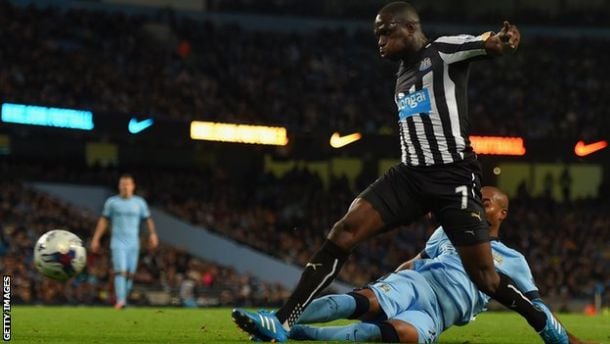Manchester City 0-2 Newcastle United: Goals from Aarons and Sissoko knock out holders