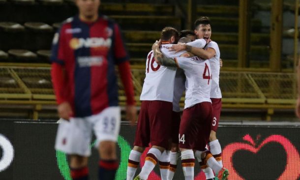 Com gol de belga, Roma vence Bologna fora de casa
