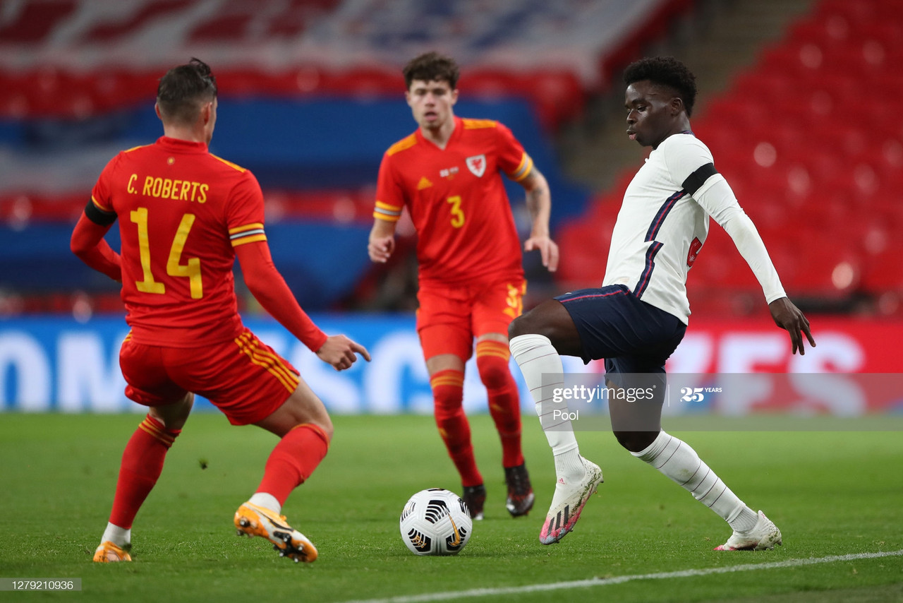 Bukayo Saka handed first England cap