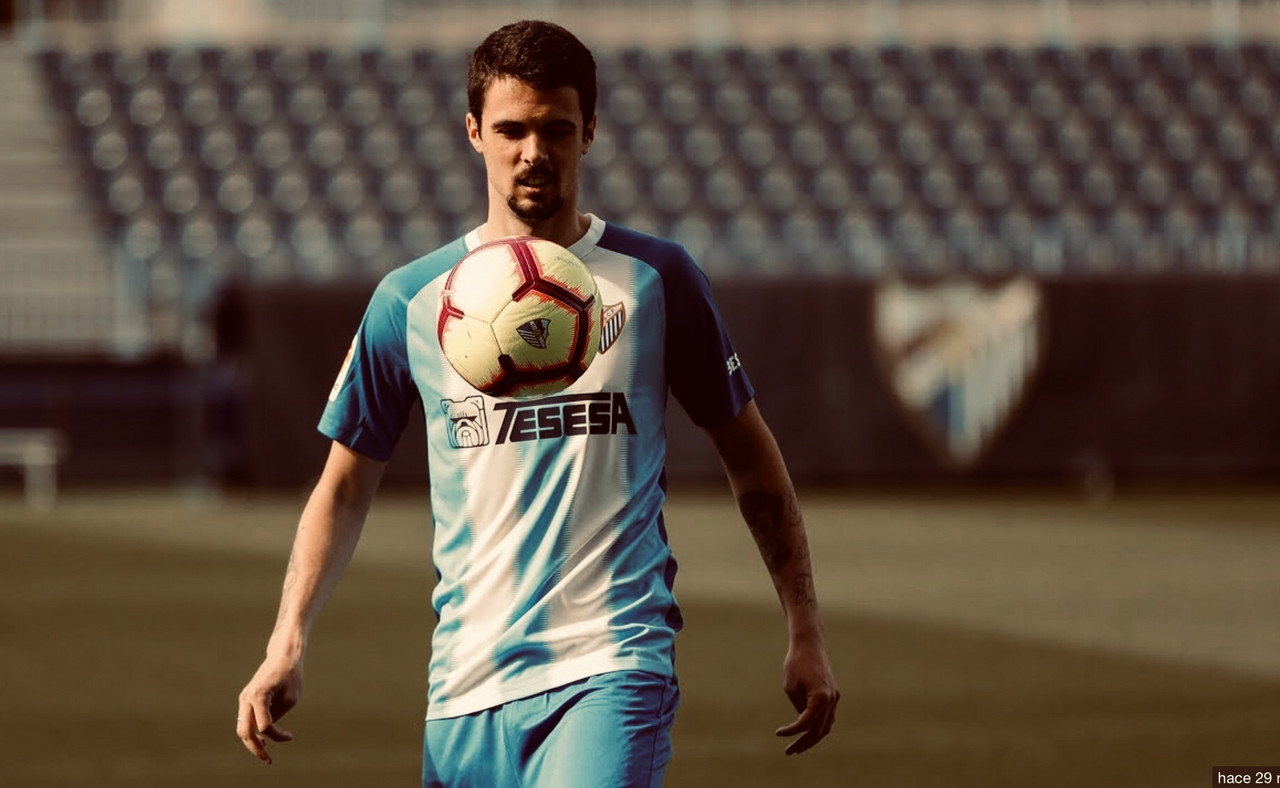 Erik Morán: “Tengo ganas de ponerme la camiseta del Málaga CF y ayudar”