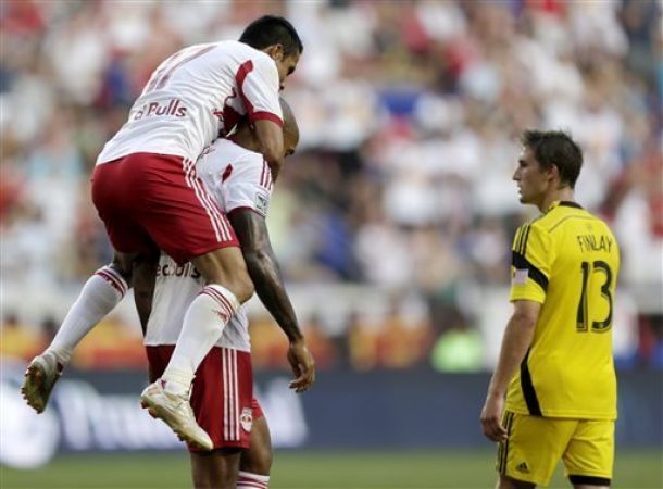 Red Bulls Roll Past Crew 4-1; Henry Sets Records