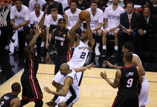 Halftime Report: Miami Heat Battling San Antonio Spurs In Game 5 Of 2014 NBA Finals