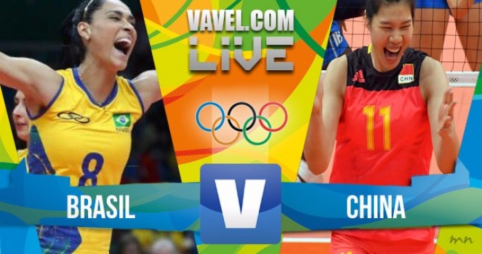 Brasil perde para a China no vôlei feminino dos Jogos Olímpicos (2-3) Brasil perde para a China no vôlei feminino dos Jogos Olímpicos (2-3)