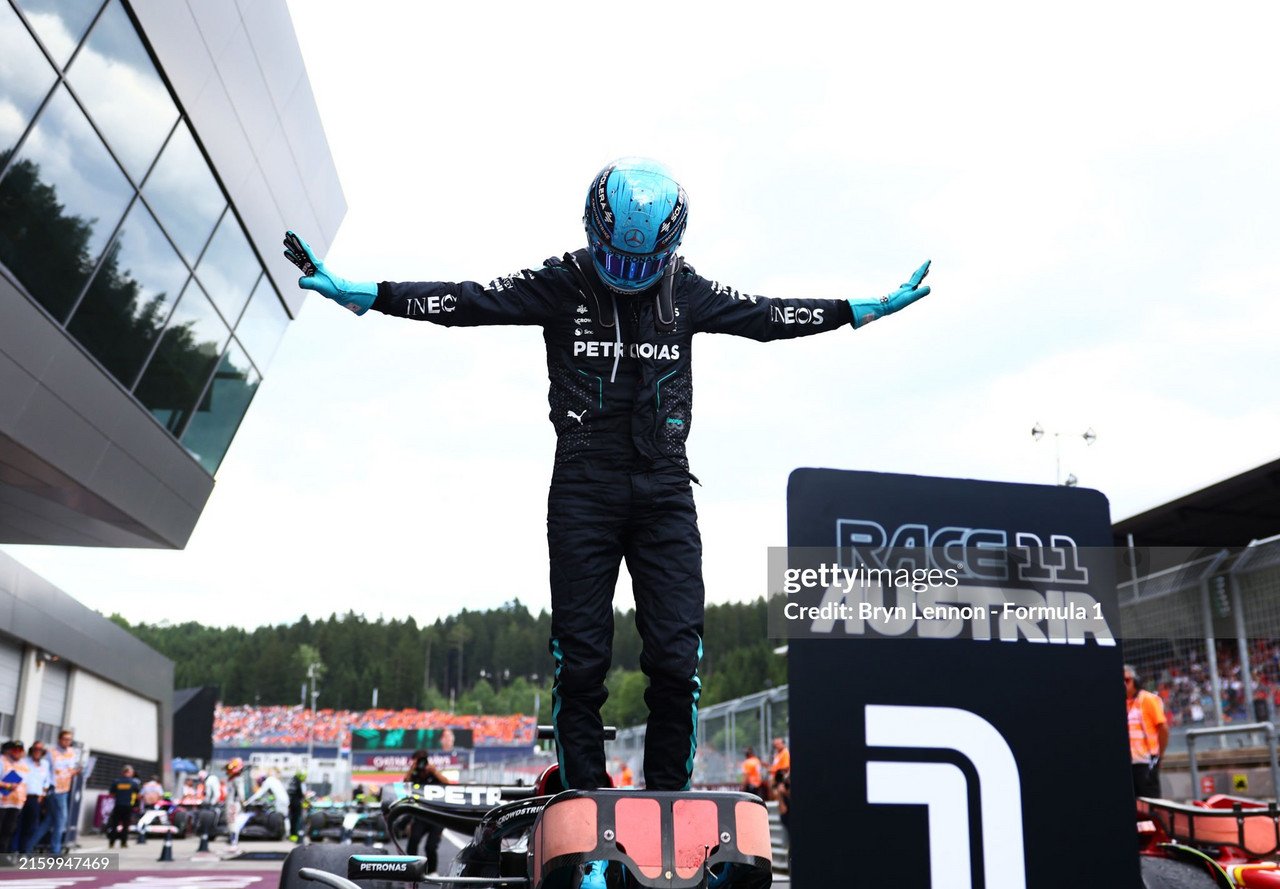 George Russell Takes Spectacular 2024 Austrian Grand Prix Victory After ...