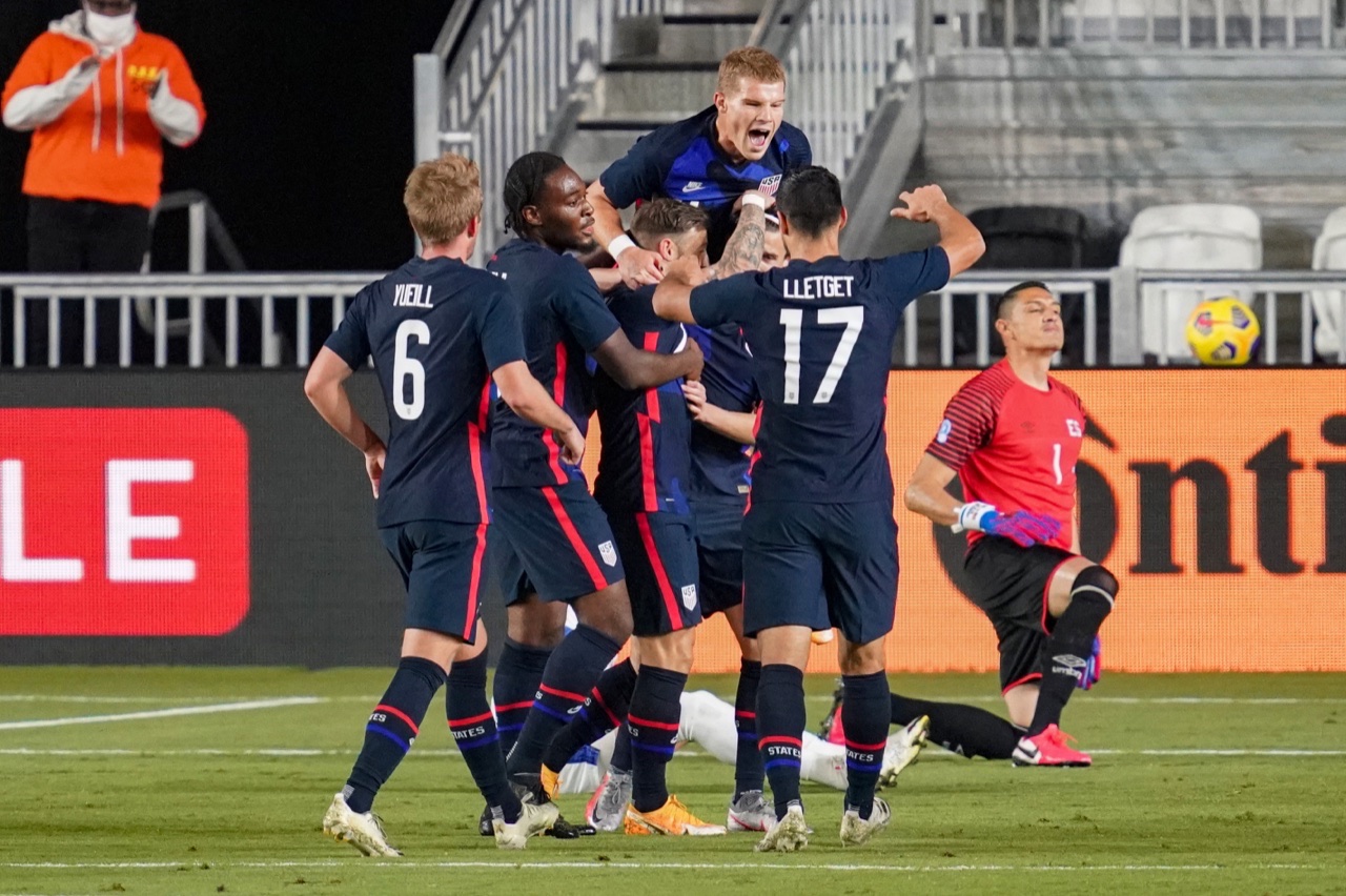 USMNT Dominates El Salvador in the final match of 2020