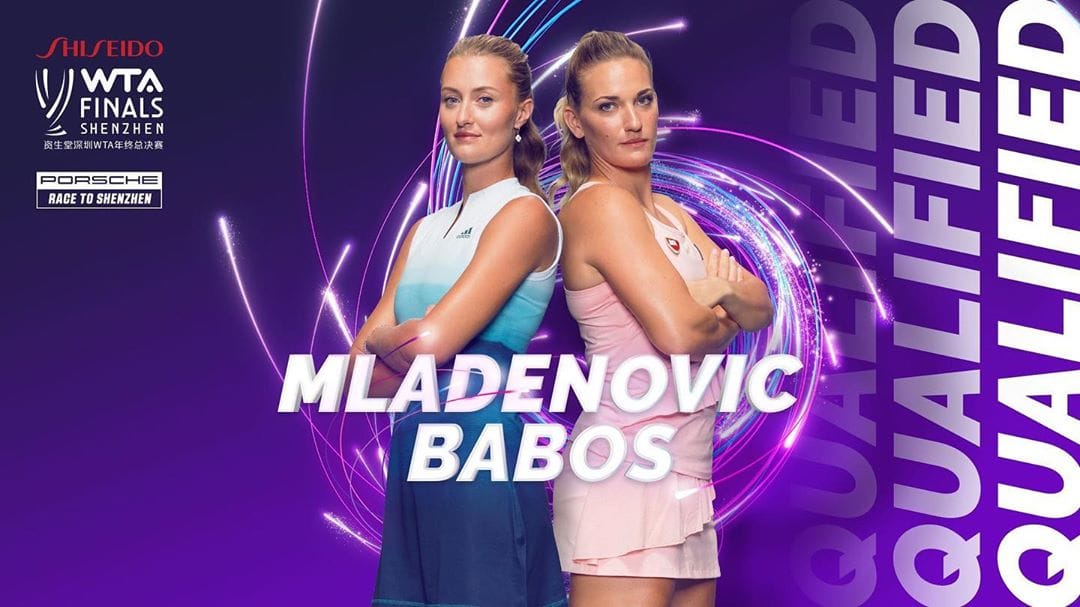 Timea Babos and Kristina Mladenovic qualify for the WTA FInals