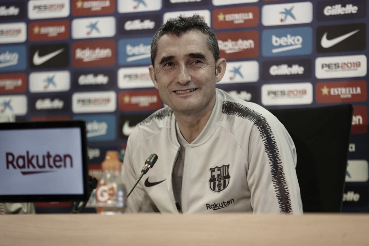 Após derrota para o Betis, Valverde diz que La Liga 'está se mostrando muito competitiva' Após derrota para o Betis, Valverde diz que La Liga 'está se mostrando muito competitiva'