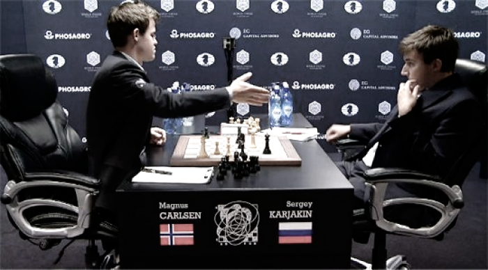 Carlsen-Karjakin: a la octava fue la vencida