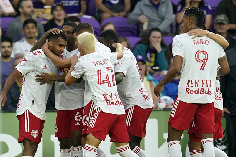 Orlando City 1-2 New York Red Bulls: Fabio winner gives visitors all three points