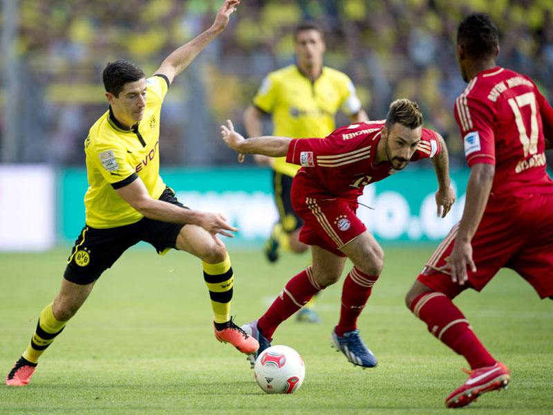 Jogando com times mistos, Dortmund e Bayern ficam no empate Jogando com times mistos, Dortmund e Bayern ficam no empate