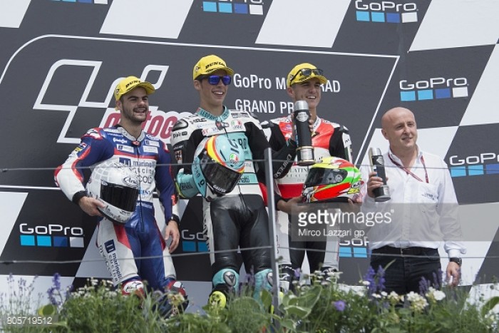 Moto3: Mir, Fenati and Ramirez secure German podium