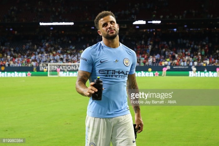 City's Kyle Walker admits that meeting with Tottenham will be "difficult" ahead of Nashville clash