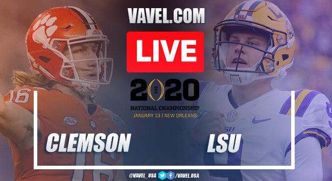 Clemson vs. LSU: LIVE Stream and Score Updates (25-42)