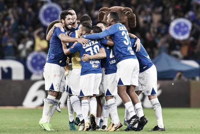 Jogadores do Cruzeiro comemoram classificação “justa” na Copa do Brasil