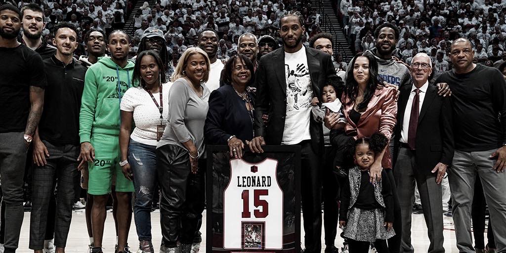 Kawhi immortalized at San Diego