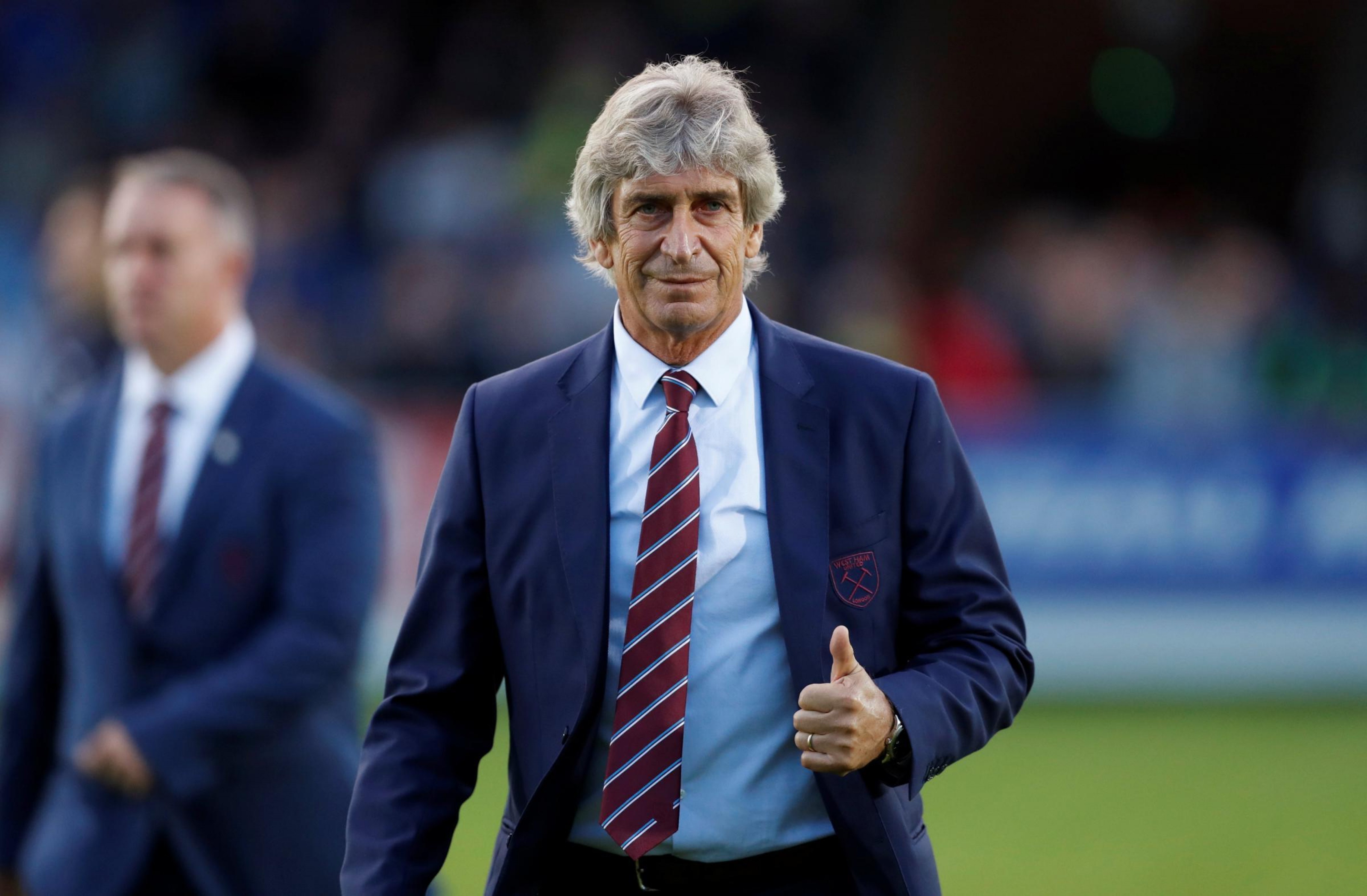 Manuel Pellegrini delighted with Hammers efforts following first victory of the season