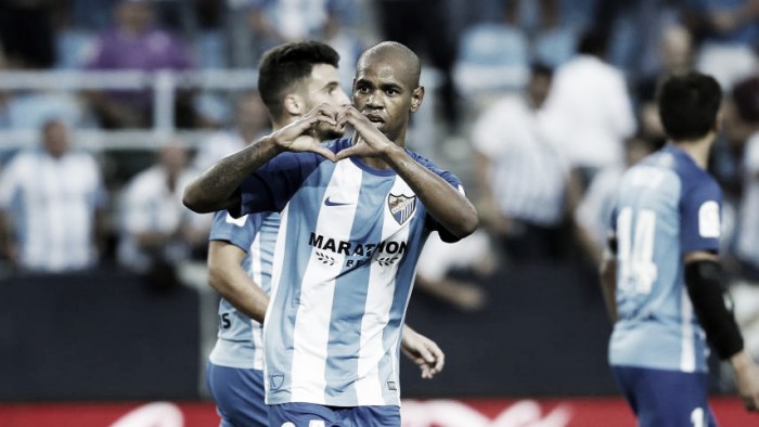 El Málaga se aferra a los goles de los fichajes