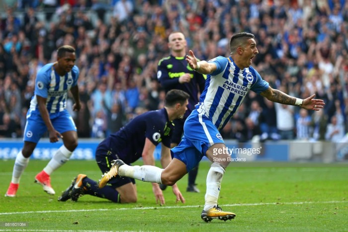 Anthony Knockaert says Brighton will learn from Everton draw