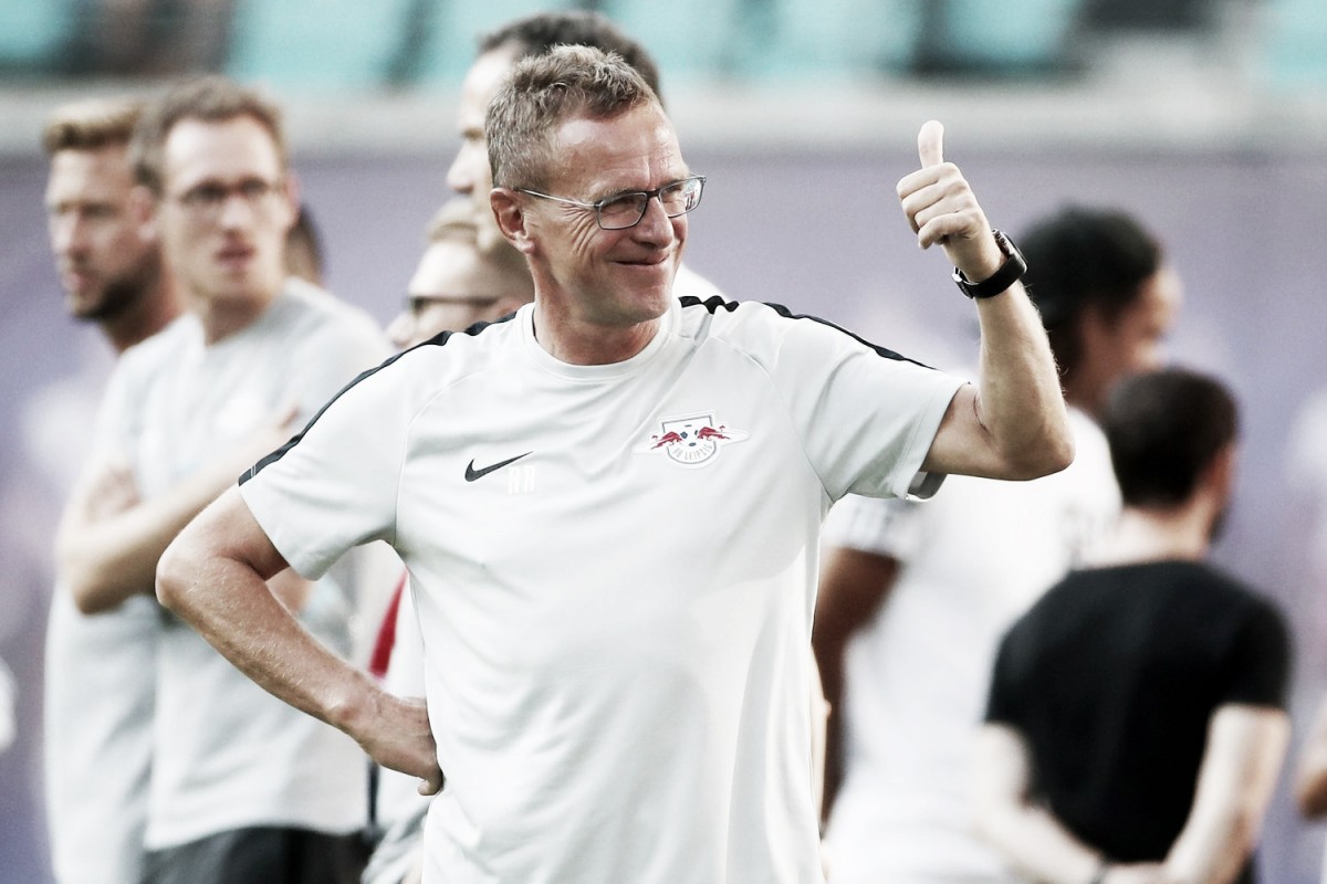 Apesar da classificação, Rangnick desaprova atuação do Leipzig: "Podemos fazer melhor" Apesar da classificação, Rangnick desaprova atuação do Leipzig: "Podemos fazer melhor"