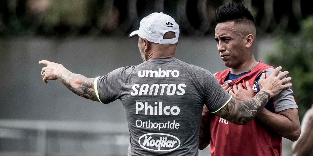 Paulo Autuori afirma que Cueva está fora dos planos no Santos: "Sampaoli foi claro"