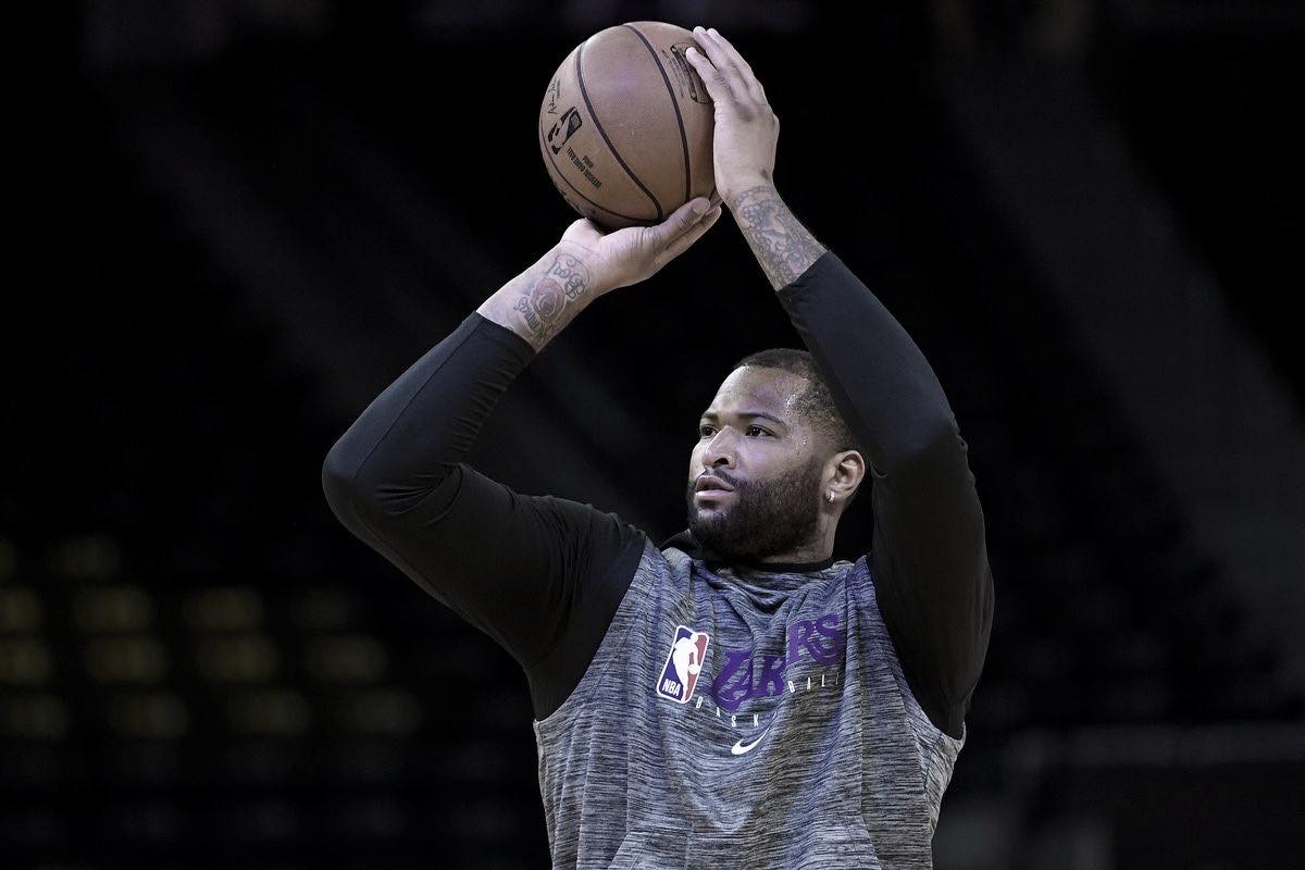 Lakers waive DeMarcus Cousins