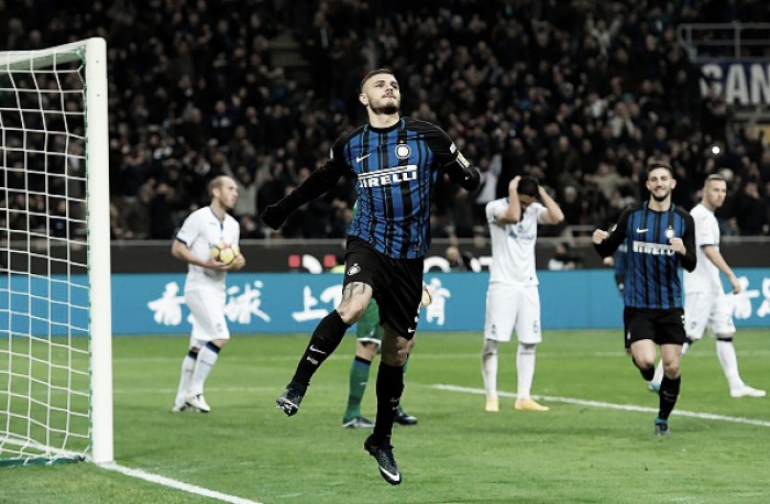 Icardi arrebenta, Inter vence Atalanta e assume vice-liderança da Serie A