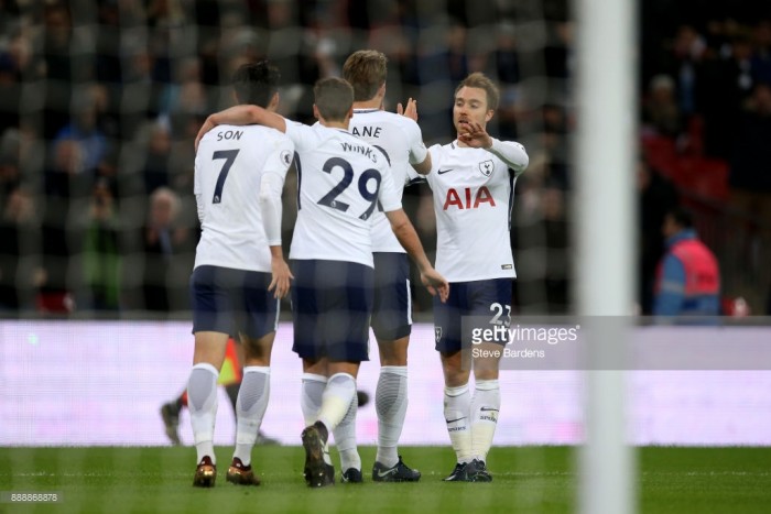 Tottenham Hotspur 5-1 Stoke City: Kane double completes Wembley rout for Spurs