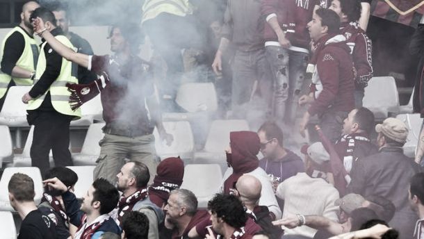 Derby di Torino, la Polizia: "Bomba lanciata dai tifosi della Juve"