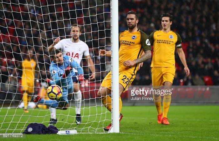 What did Brighton learn from their defeat at Tottenham Hotspur?