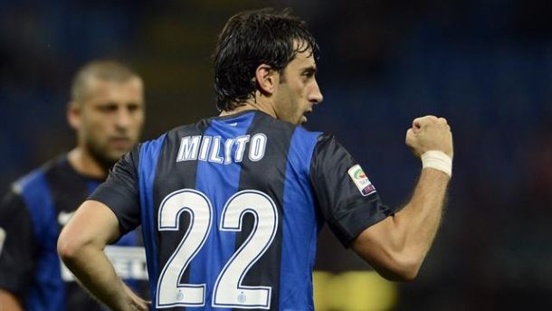 Milito torna tra i convocati nella sfida contro la Lazio