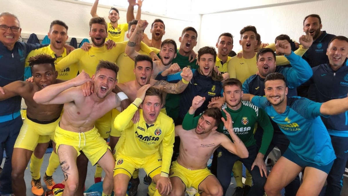 El Villarreal B certifica el Playoff tras golear al Deportivo Aragón