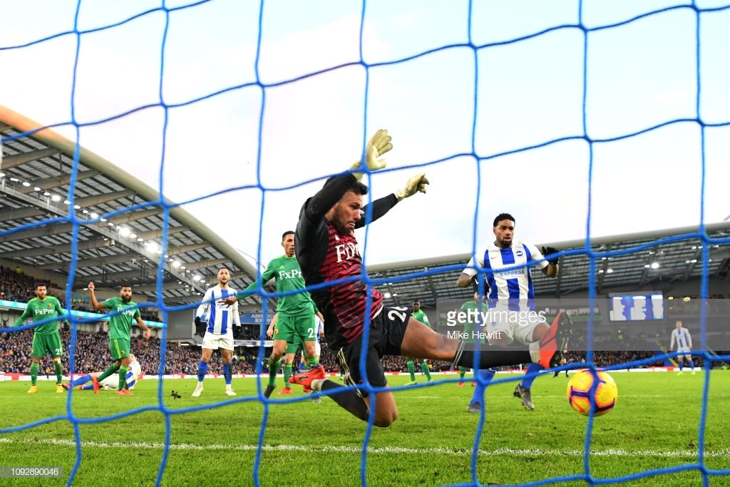 Brighton and Hove Albion 0-0 Watford: Dominant Seagulls unlucky not to take all three points