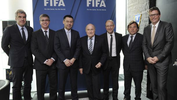 Encuentro entre la FIFA y el Barça