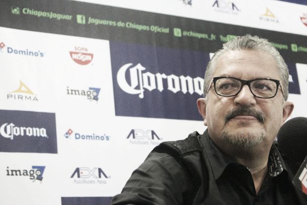 Carlos López Chargoy: "Mi visita a Chiapas es para estar cerca del equipo"
