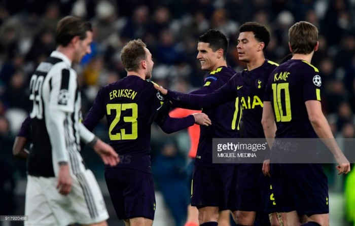 Juventus 2-2 Tottenham Hotspur Brave Lilywhites come from behind to set up thrilling second leg
