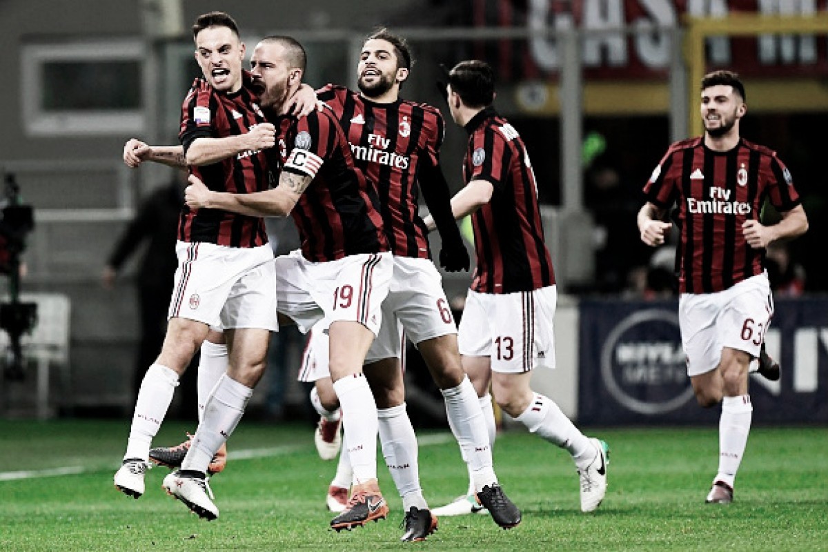 Bonucci tem gol anulado pelo VAR, mas Milan vence Sampdoria e mantém boa fase