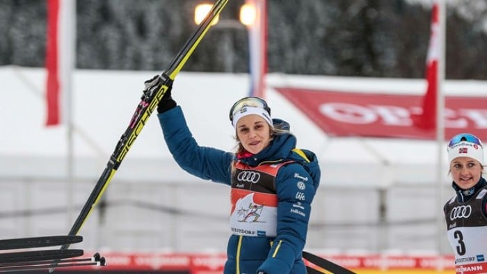 Sci di fondo, Tour de Ski - 4° tappa: inseguimento femminile, Nilsson precede Weng e Oestberg