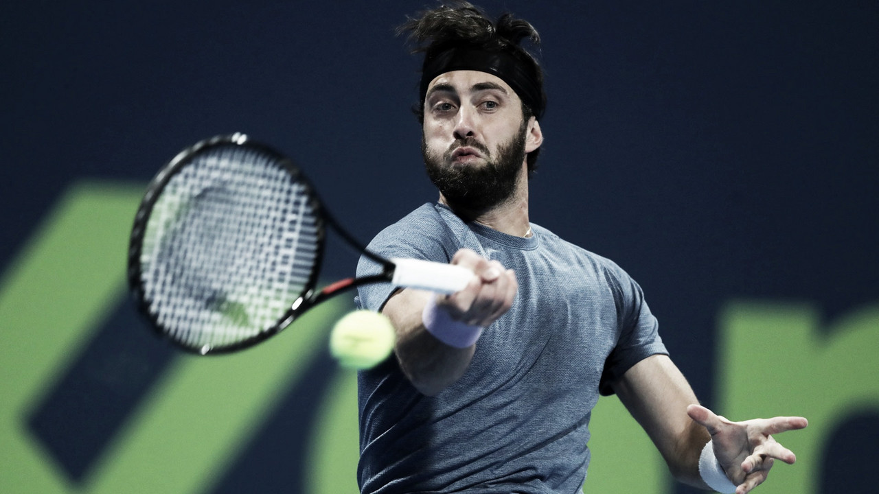Algoz de Federer, Basilashvili supera Bautista-Agut e conquista título em Doha Algoz de Federer, Basilashvili supera Bautista-Agut e conquista título em Doha