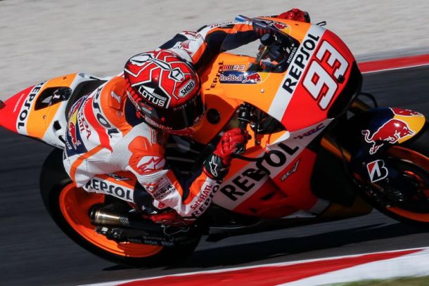 MotoGP: Marquez Battles Weather, Wins At Misano