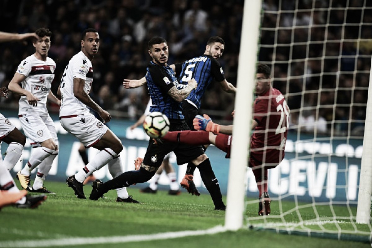 Internazionale passa fácil pelo Cagliari e reencontra caminho das vitórias na Serie A Internazionale passa fácil pelo Cagliari e reencontra caminho das vitórias na Serie A